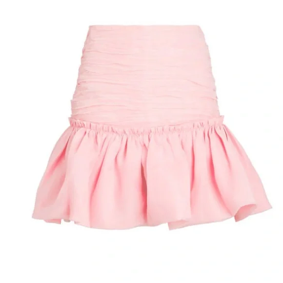 NEW AJE tiered mini skirt SIZE au 8